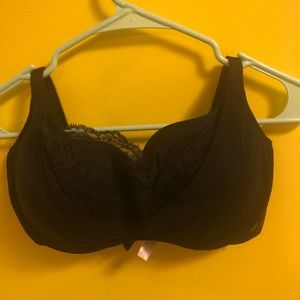 Victorias Secret Push—Up Pigeonnant Bra 38D Black.
